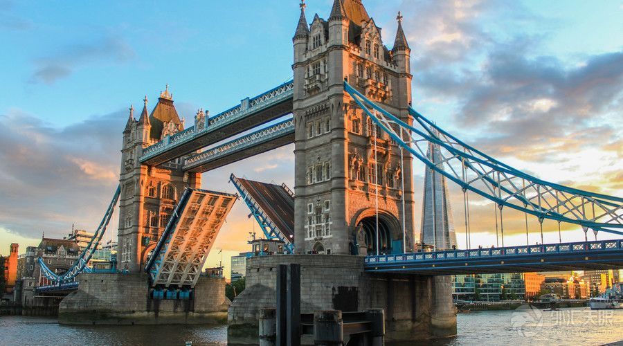 London Tower Bridge at Sunset